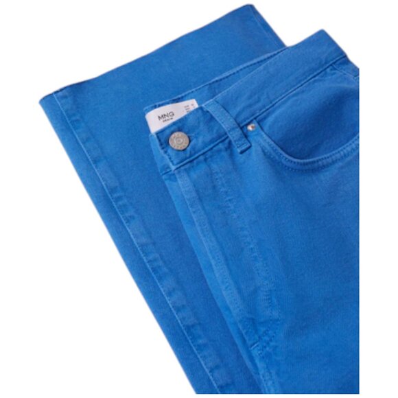 Mango Blue Flare & Wide Leg Jeans - Picture 5 of 13